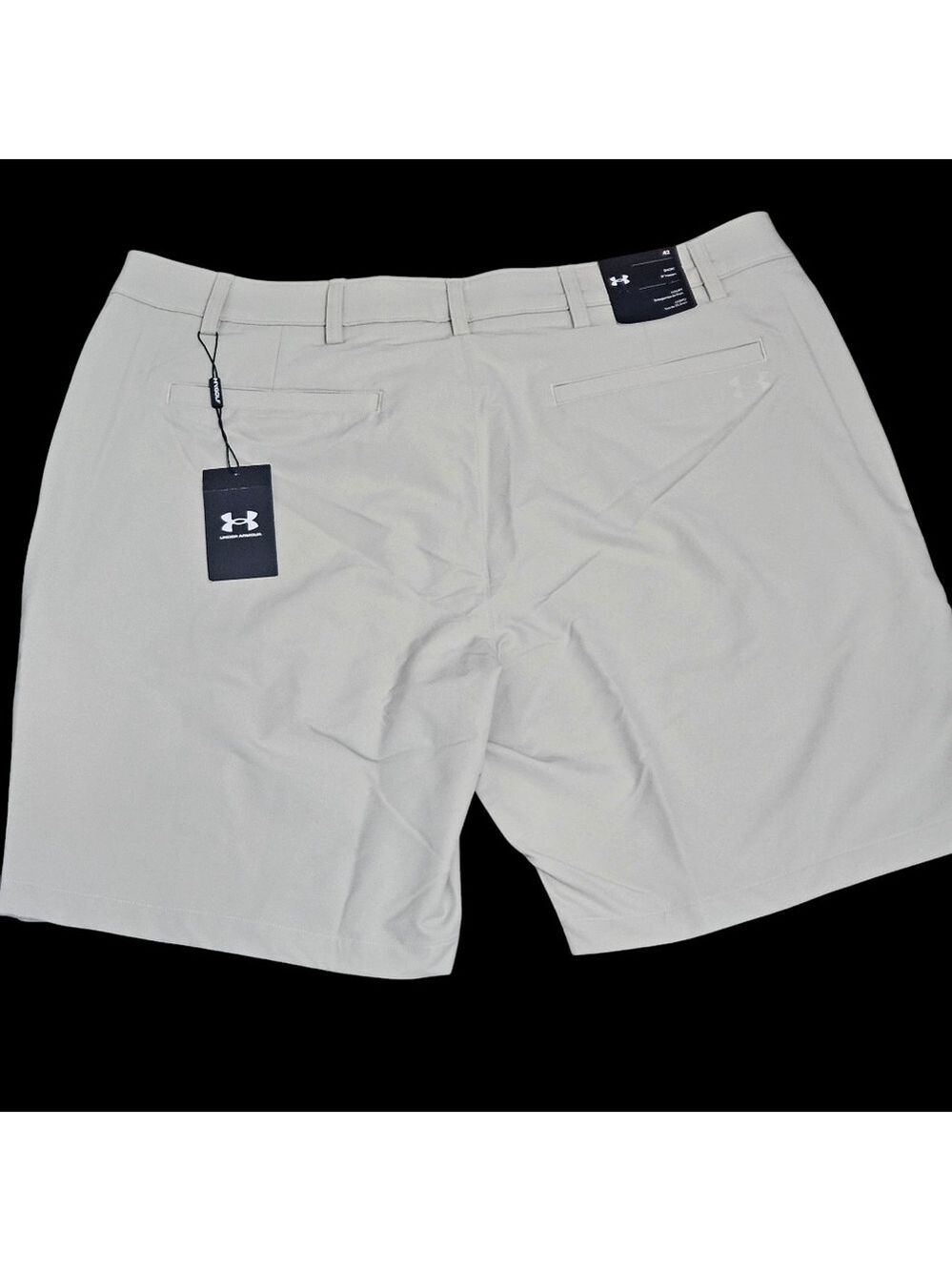 Men's Under Armour Tech Taper Shorts Size 42 Beige - Picture 2 of 8